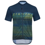 Pánsky cyklistický dres Silvini Turano modrá/zelená