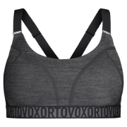 Športová podprsenka Ortovox 150 Essential Sports Top čierna Black Raven Blend