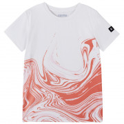 Detské tričko Reima Vauhdikas biela/ružová Off white