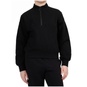 Detská mikina 4F Sweatshirt F2701 Deep Black čierna Deep Black
