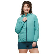 Dámska bunda Cotopaxi Vuelta Performance Windbreaker Jacket modrá Coastal