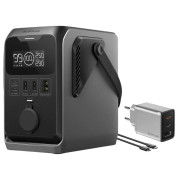 Nabíjacia stanica EcoFlow Trail 300 čierna/sivá šedivá, černá