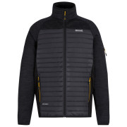 Pánska bunda Regatta Ceden Hybrid sivá Ash/Black