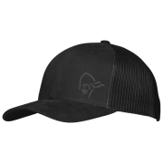 Šiltovka Norrona /29 snap back trucker mesh Cap čierna Caviar Black