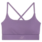 Podprsenka 4F Sport Bra F173 fialová DARK PINK