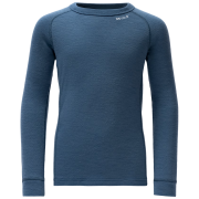 Detské funkčné tričko Devold Duo Active Merino Shirt Jr Berry tmavomodrá Berry