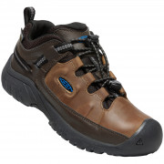 Juniorské topánky Keen Targhee Low Wp Youth hnedá coffee bean/bison