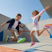 Detské topánky Geox J Flexyper Fast Girl Fuchsia