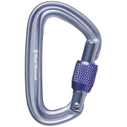 Karabína Black Diamond Liteforge Screwgate sivá Gray