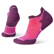 Dámske ponožky Smartwool Run Targeted Cushion Low Ankle Socks sivá/fialová meadow mauve