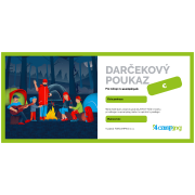 Voucher 4camping Tlačený darčekový poukaz