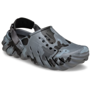 Papuče Crocs Echo Duck Camo Clog sivá/čierna Charcoal/Black