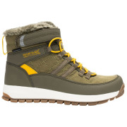 Detské zimné topánky Regatta Elbourne Junior Bark Green/Sunset khaki Bark Green/Sunset
