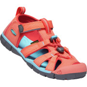 Detské sandále Keen Seacamp II CNX JR oranžová Coral/PoppyRed
