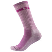 Dámske ponožky Devold Outdoor Medium Sock ružová Pink melange