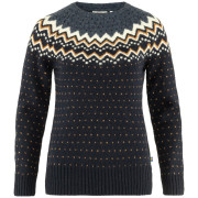 Dámsky sveter Fjällräven Övik Knit Sweater W tmavomodrá Dark Navy