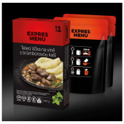 Hotové jedlo Expres menu KM Teľacie líčka s kašou