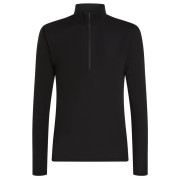 Pánske funkčné tričko Icebreaker M 175 Everyday LS Half Zip čierna Black