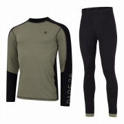 Pánsky funkčný set Dare 2b Exchange IIII Baselayer Set zelená/čierna OlvneGrn/Blk