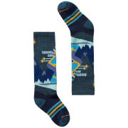 Detské ponožky Smartwool Kids' Wintersport Full Cushion Mountain Moose OTC Socks modrá TWILIGHT BLUE