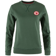 Dámsky sveter Fjällräven 1960 Logo Badge Sweater zelená Deep Patina