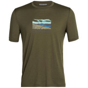 Pánske tričko Icebreaker Men Tech Lite II SS Tee Trailhead