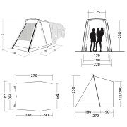 Predstan Outwell Sand Van