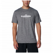 Pánske tričko Columbia Kwick Hike™ Graphic SS Tee sivá/čierna