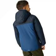 Detská zimná bunda Regatta Illuma Reflective Jacket Navy/Aviator Blue