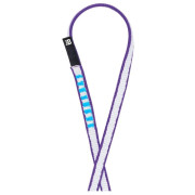 Plochá slučka Beal Airloop 10 mm 120 cm fialová violet