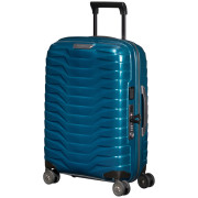 Cestovný kufor Samsonite Proxis Spinner 55 EXP modrá PetrolBlue