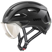 Cyklistická prilba Uvex Stride Visor čierna black matt