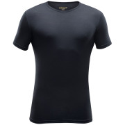 Pánske tričko Devold Breeze Man T-Shirt short sleeve čierna Black