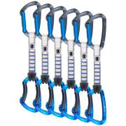 Expresky Skylotec Lime Set Nylon - pack of 6 sivá/modrá Anthracite/Electricblue