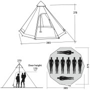 Stan Easy Camp Moonlight Tipi