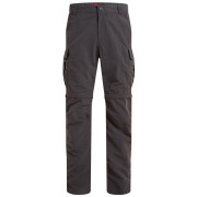 Pánske nohavice Craghoppers NosiLife Convertible Cargo Trousers III čierna Black Pepper
