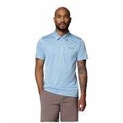 Pánske tričko Columbia Columbia Hike™ Polo modrá Ripple Blue Heather