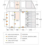 Nafukovací stan Vango Anantara IV Air 650XL