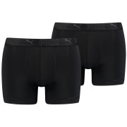 Pánske boxerky Puma Sport Microfiber Boxers 2P čierna Black