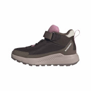 Detské topánky Adidas Terrex Anylander Mid Climaproof Brown