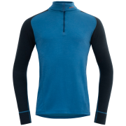 Pánsky rolák Devold Duo Active Man Zip Neck modrá/svetlo modrá BLUE/INK