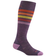Dámske podkolienky Darn Tough Snowburst Otc Midweight With Cushion fialová plum
