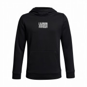 Detská mikina Under Armour Armour Flc Retro Grphc HD čierna Black