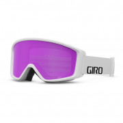 Lyžiarske okuliare Giro Index 2.0 White Wordmark Amber biela