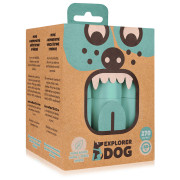 Vrecká na psie výkaly Explorer Dog Eko Exbags Mint 270 ks