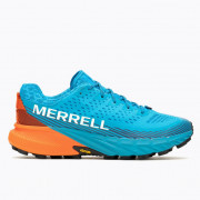 Pánske topánky Merrell Agility Peak 5 modrá/oranžová