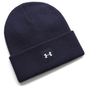 Zimná čiapka Under Armour Halftime Beanie tmavomodrá Midnight Navy / / White