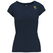 Dámske tričko Karpos Loma W Jersey tmavě modrá Sky Captain/White/Blue Atoll