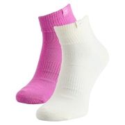 Ponožky 4F Socks Cas F395 (2Pack) biela/ružová MULTICOLOUR
