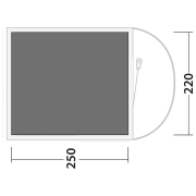 Podložka pod stan Outwell Footprint Sky 2